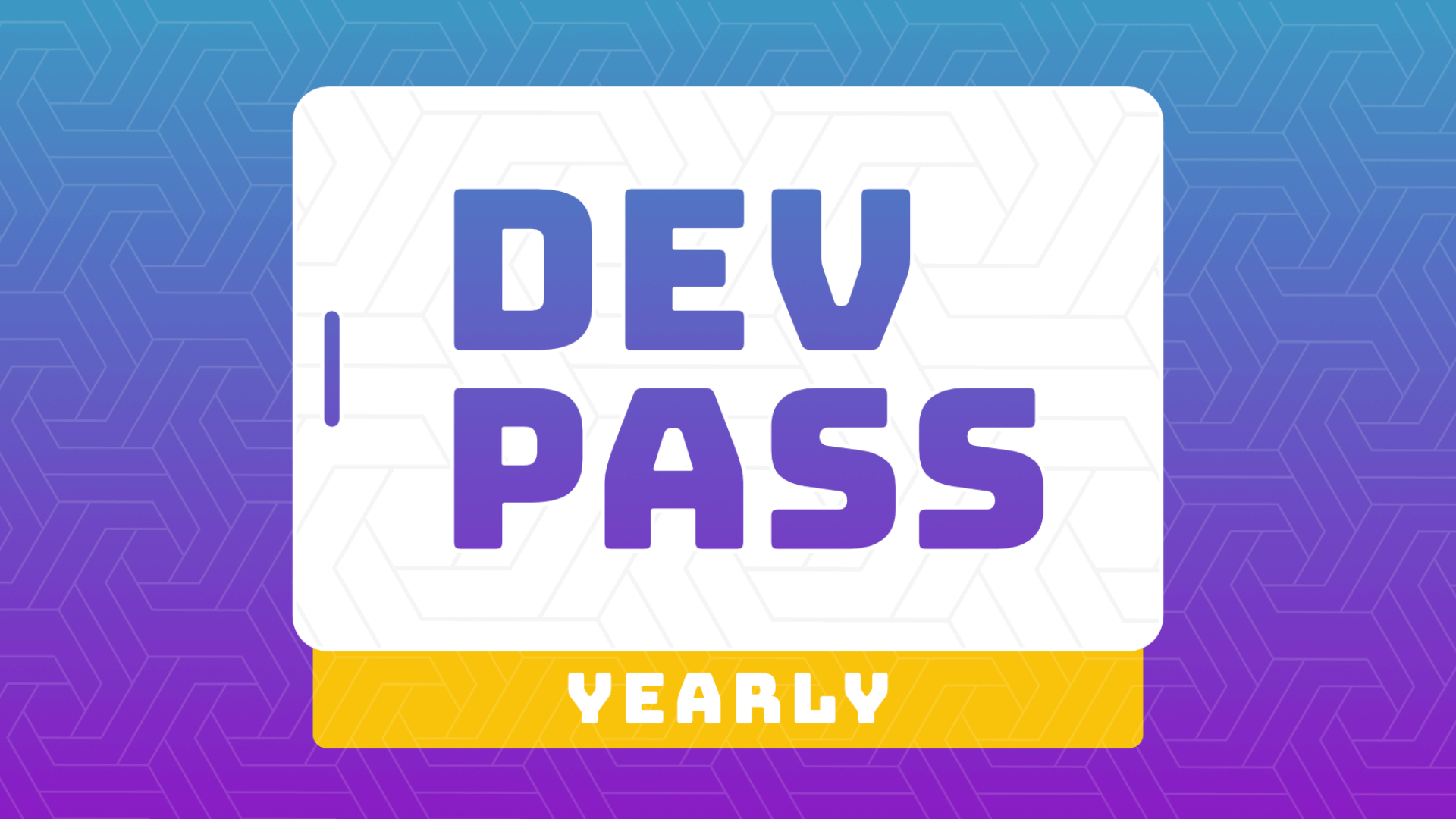 DevPass Yearly Subscription Overview Card Image